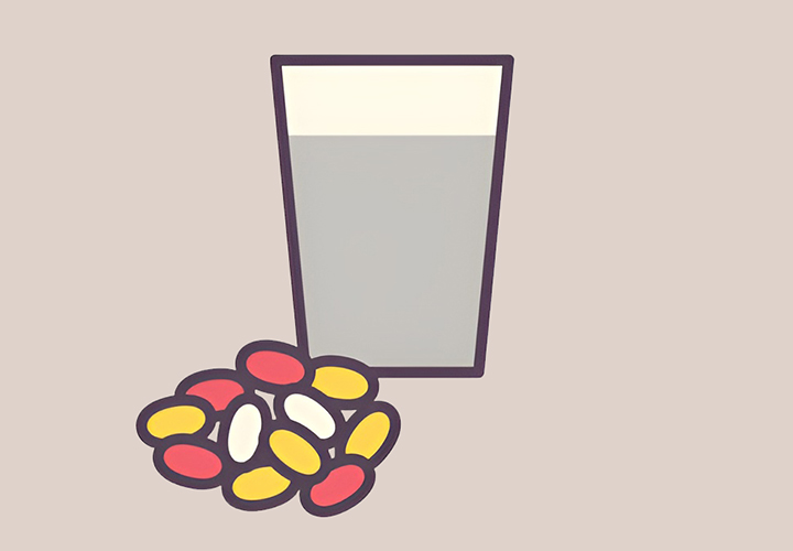 리포좀비타민C과-컵에-담긴-물