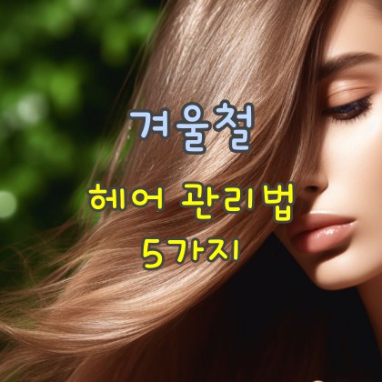 겨울철-헤어관리법