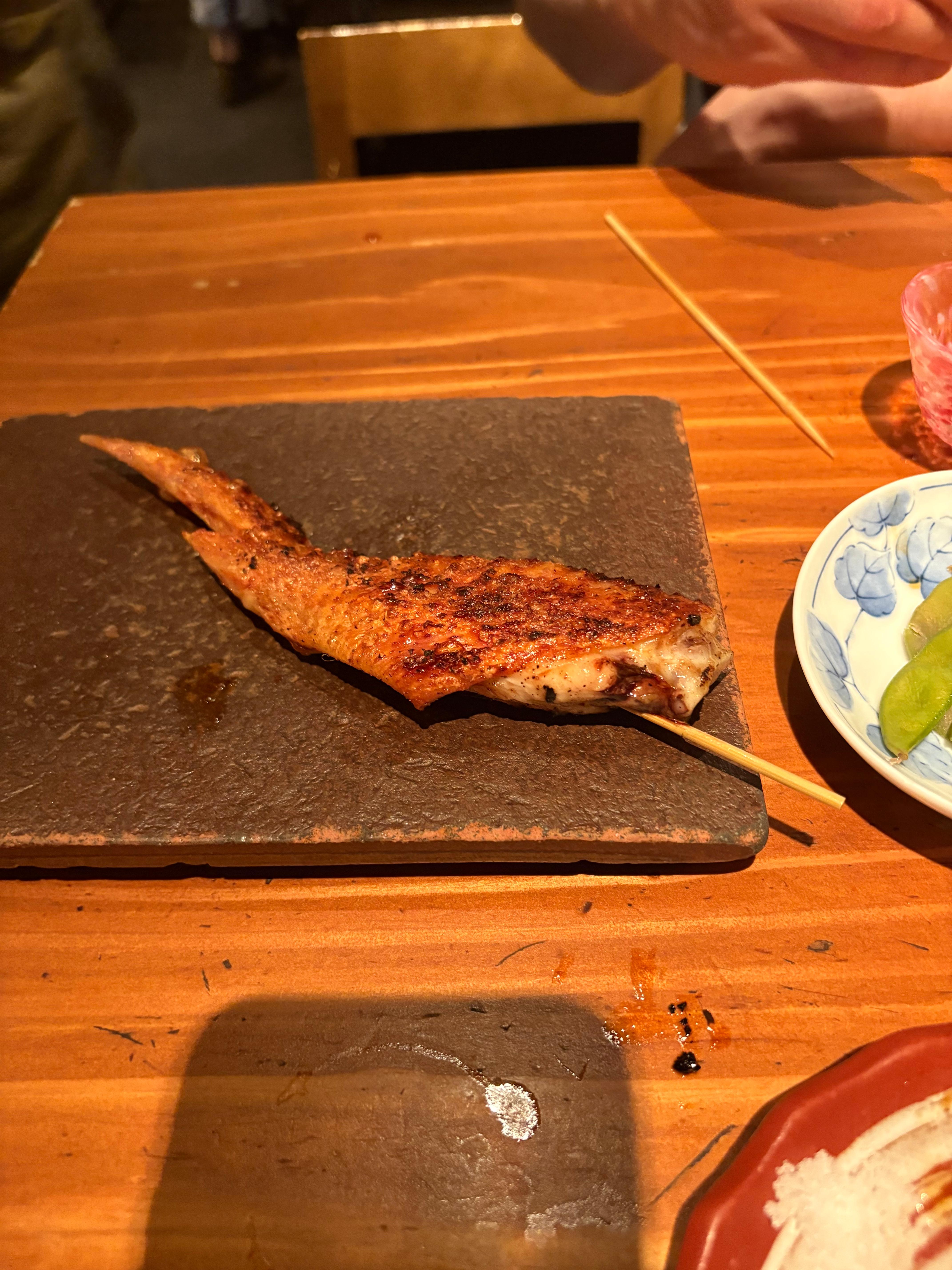 닭목살과 닭경단 꼬치