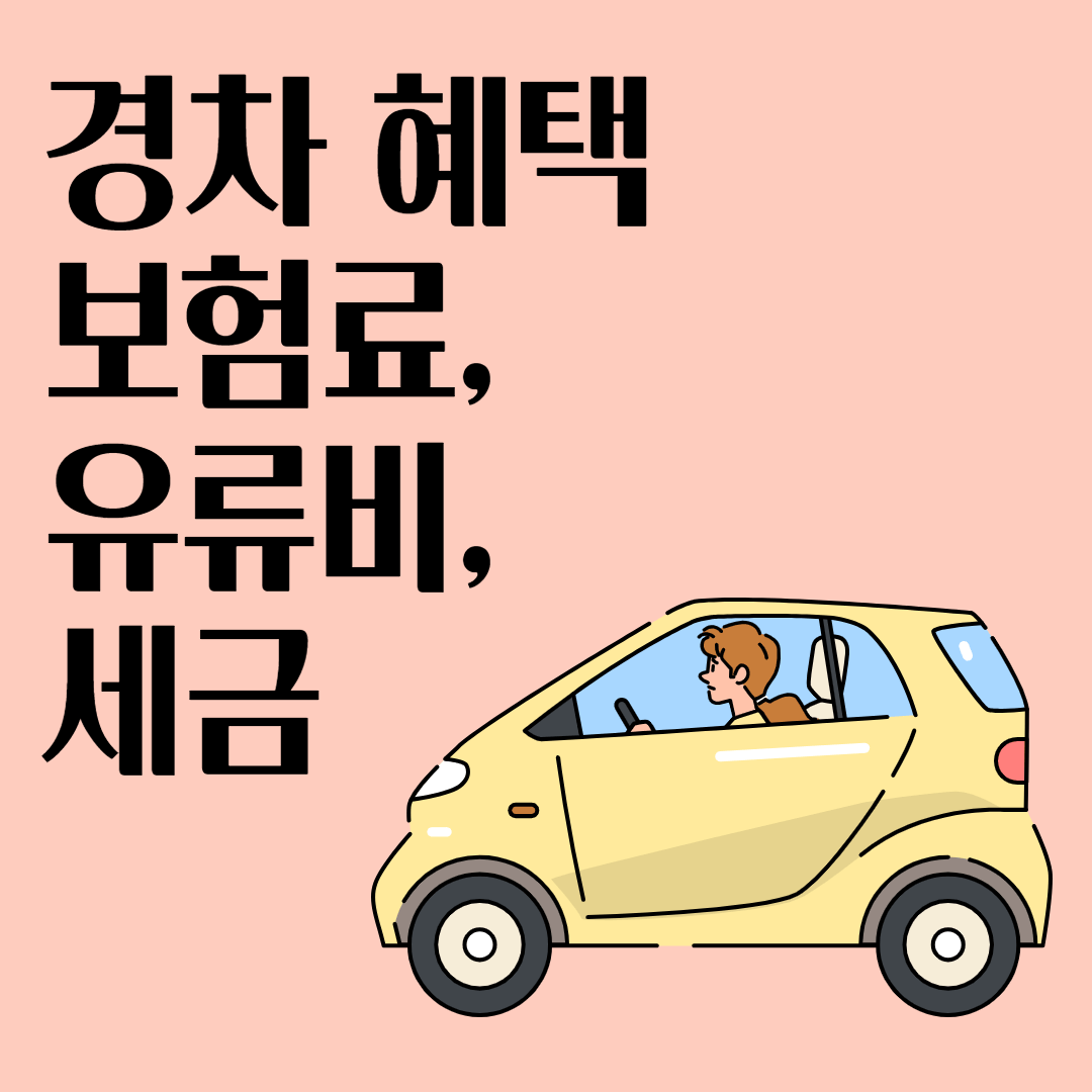 경차혜택 보험료,유류비,세금