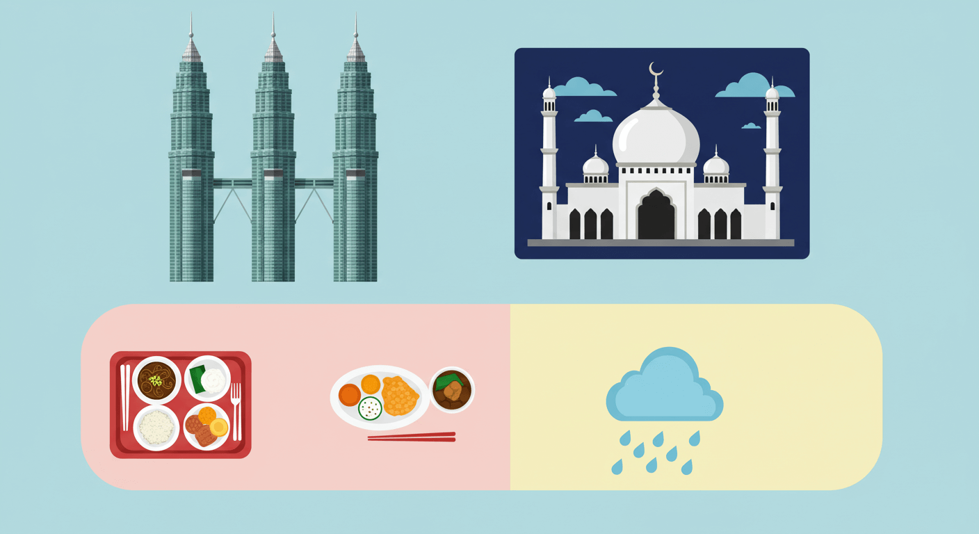 3. 말레이시아 – 쿠알라룸푸르의 다민족 문화와 합리적 물가