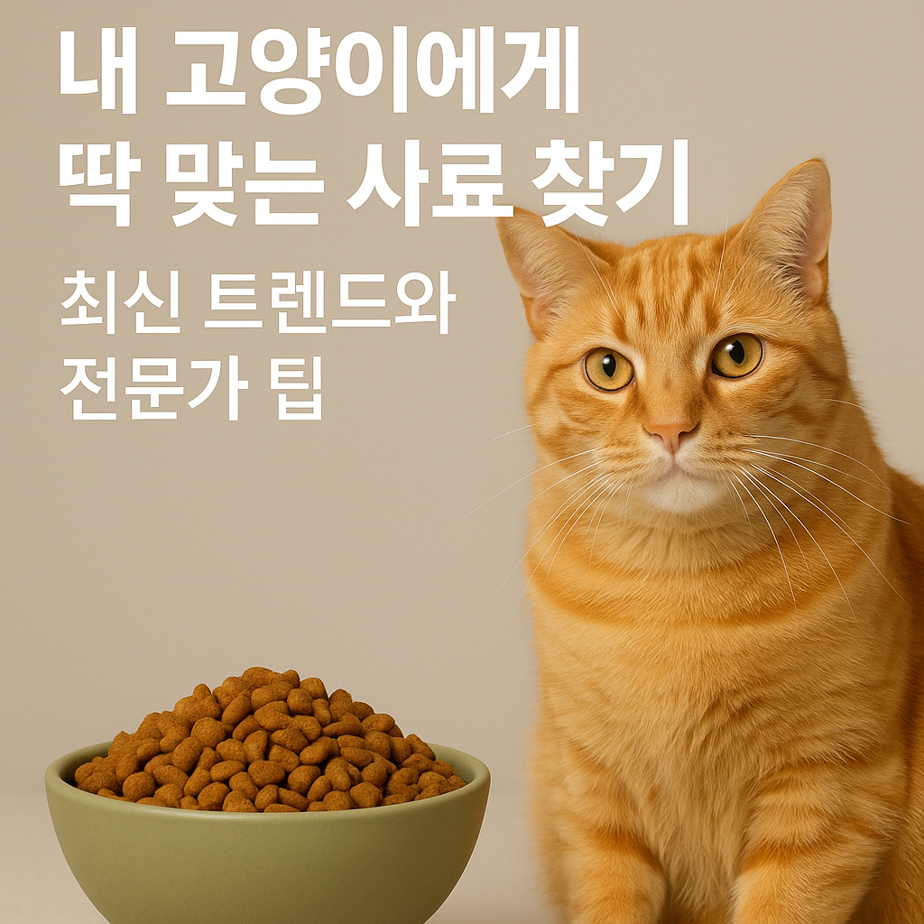 고양이 사료