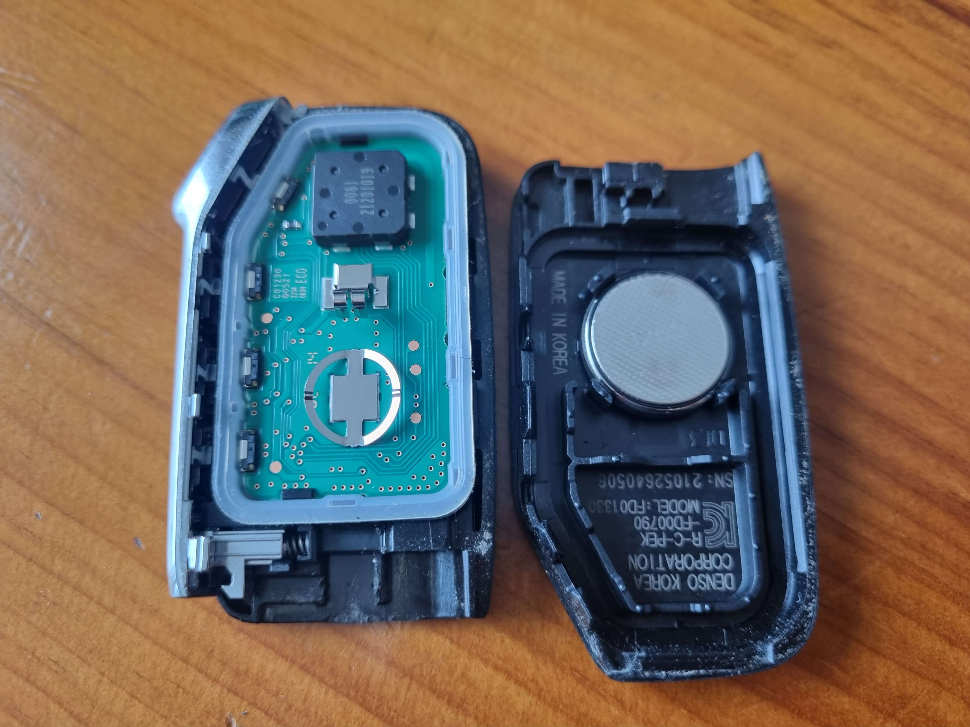 스마트키 배터리 교체