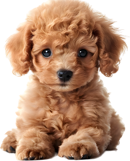 너무 귀여운 푸들