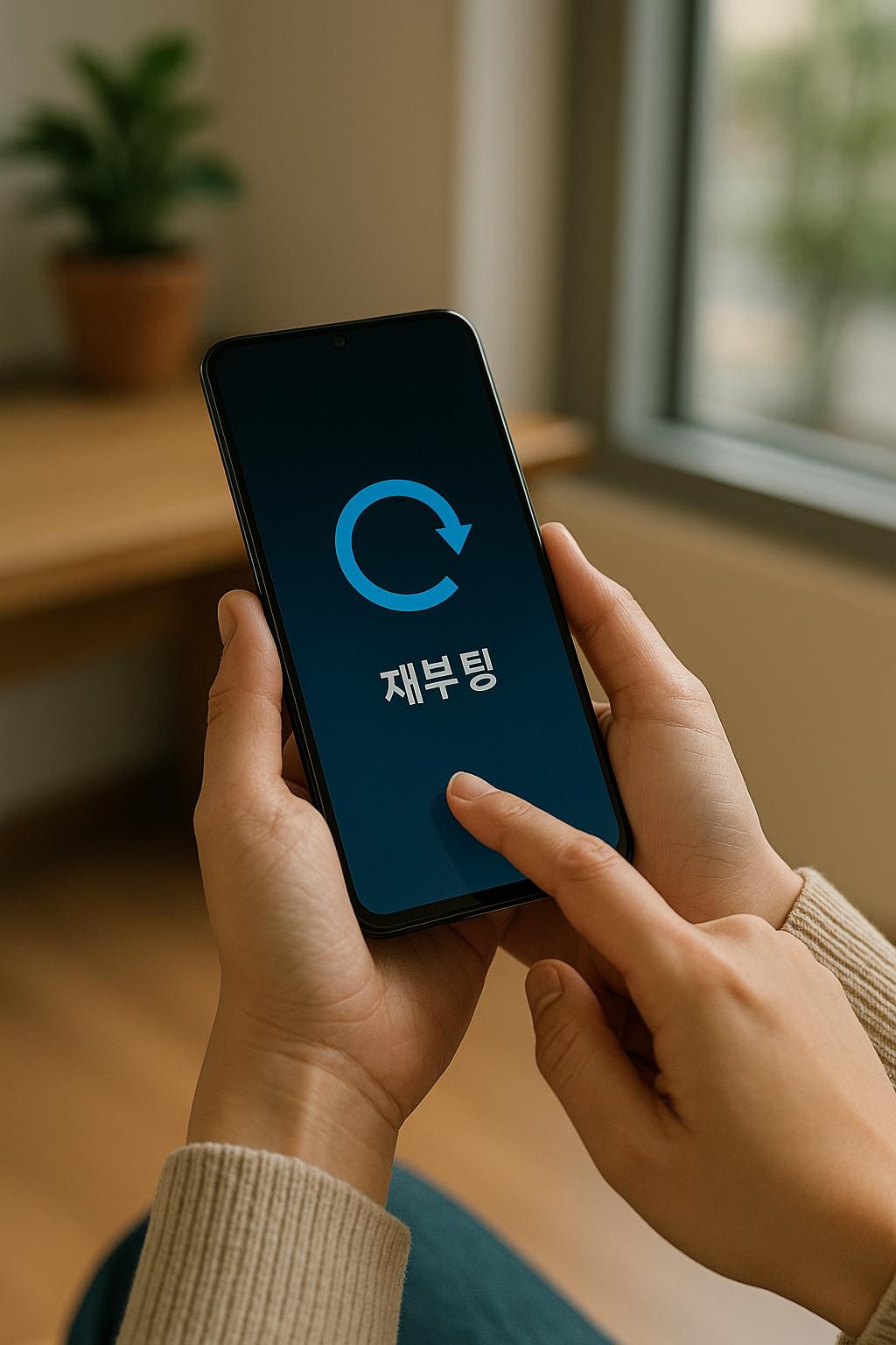 유심보호서비스 재부팅