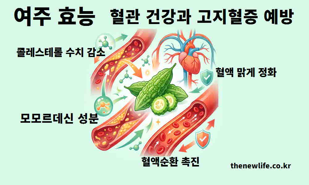 여주 효능 혈관 건강 고지혈증 예방