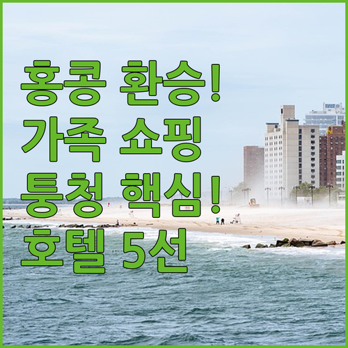 홍콩 트랜짓 가족 쇼핑 목적별 추천 ..