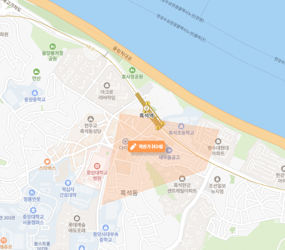 학원가