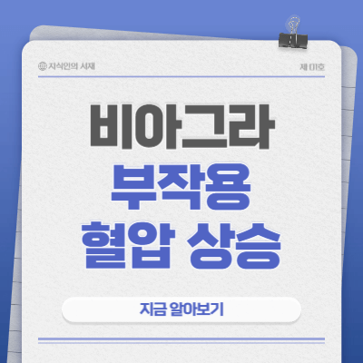 비아그라-부작용