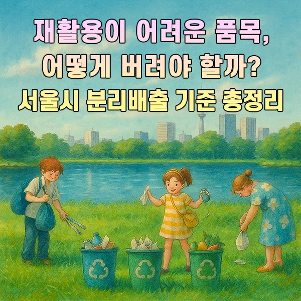 서울시 분리배출 기준 총정리