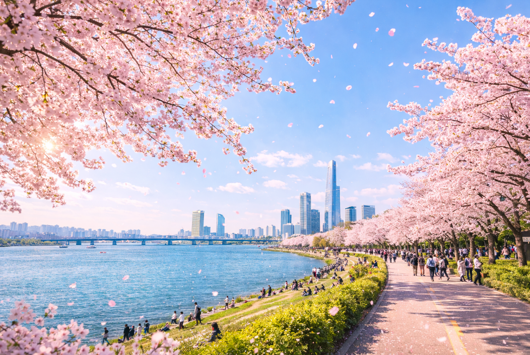여의도 윤중로 한강공원 벚꽃