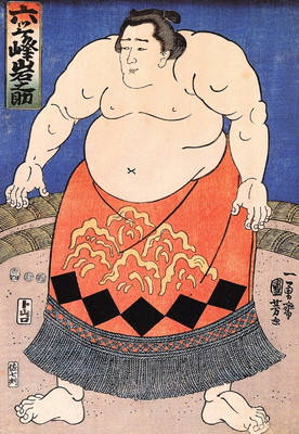 온화한 표정의 리키시의 그림