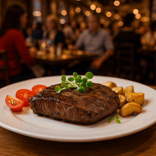 사슴 고기 스테이크