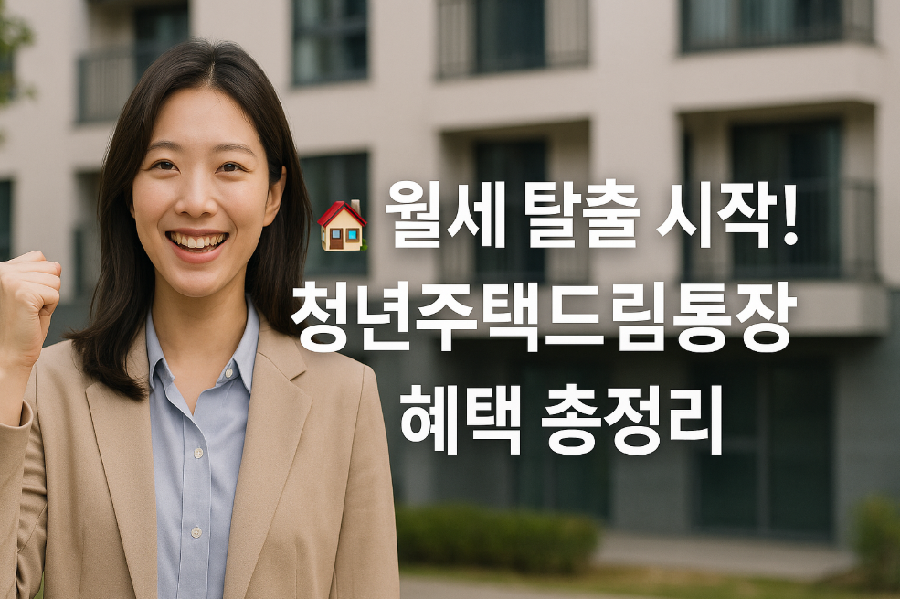 청년주택드림통장 혜택 총정리