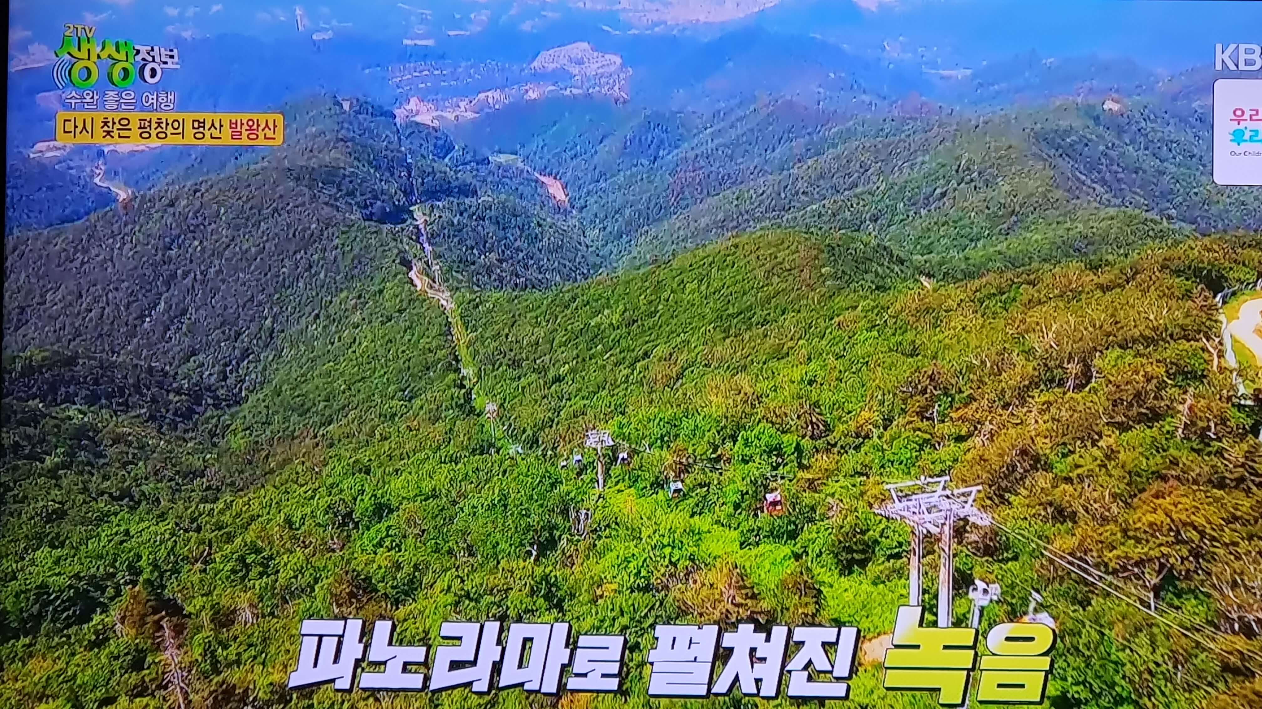 평창 가볼만한 곳 발왕산 케이블카 스카이워크