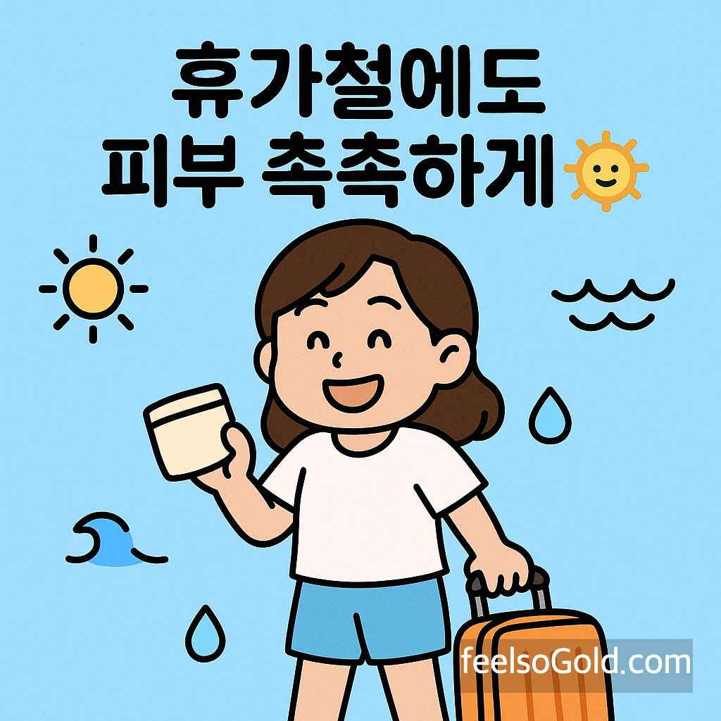 휴가철 스킨케어 필수템: 선크림이 다가 아니라고?