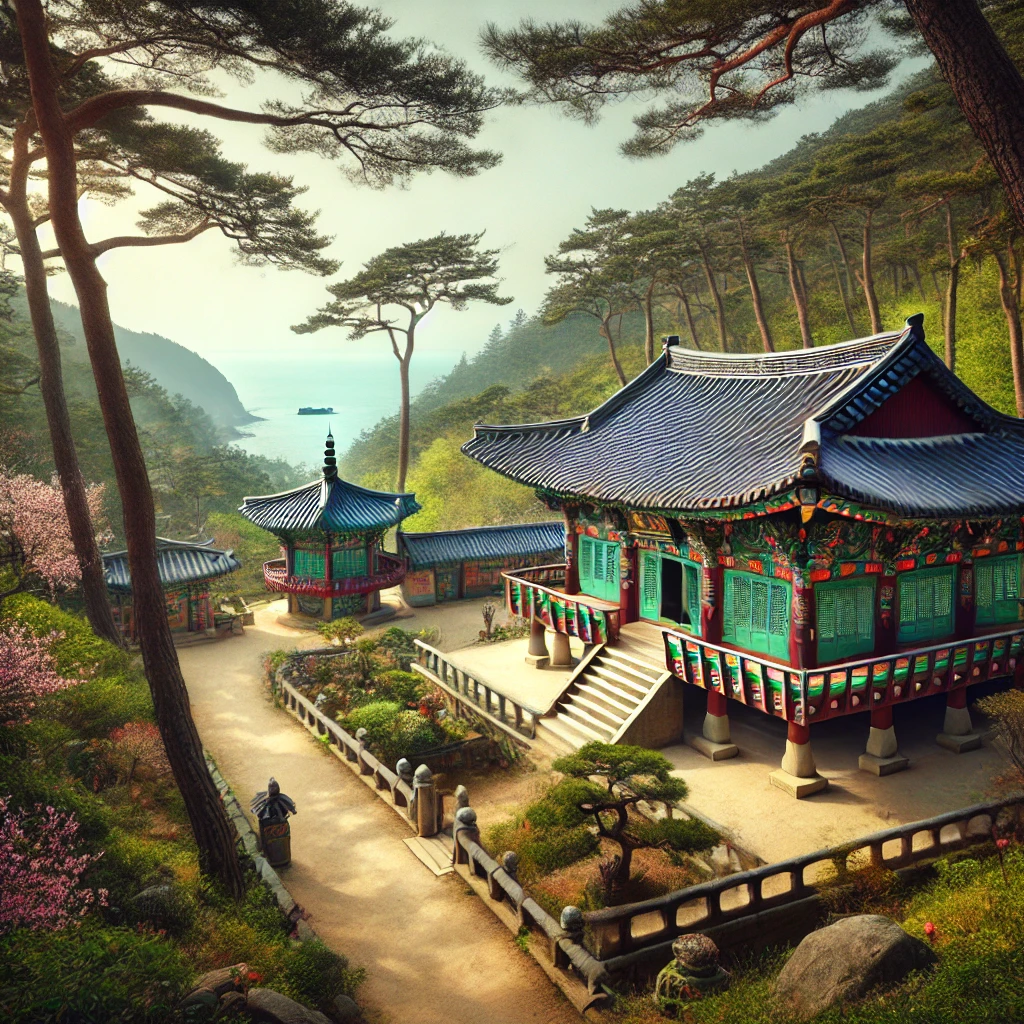 여수 용월사 사진