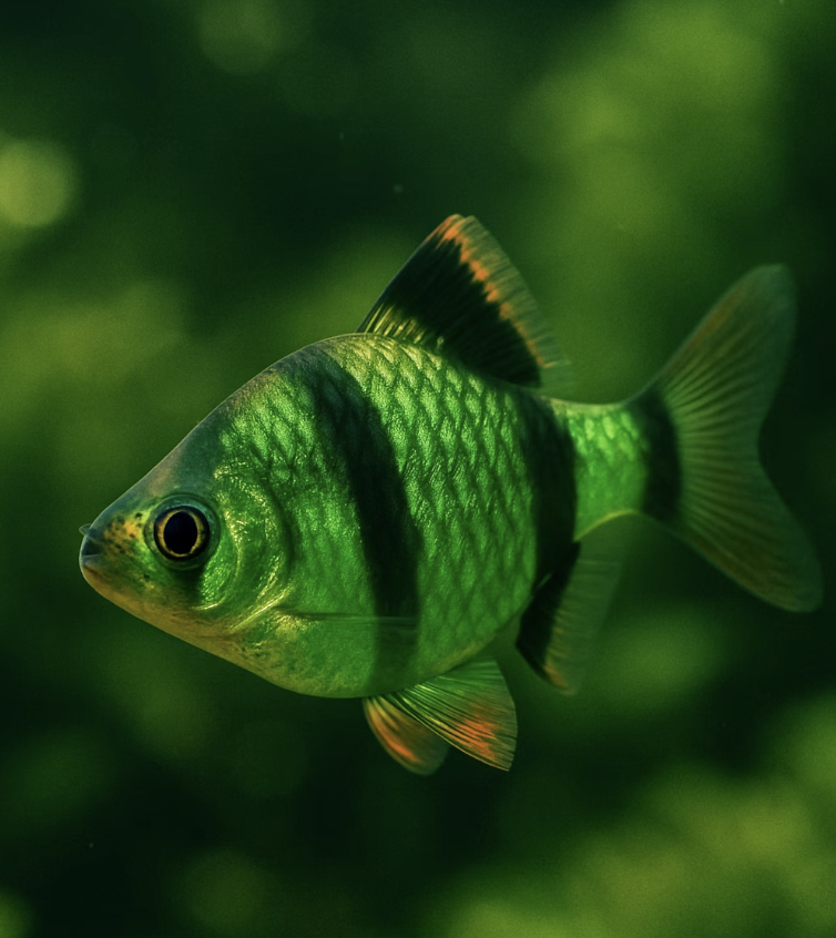 신비로운 이끼 색&amp;#44; 그린 수마트라