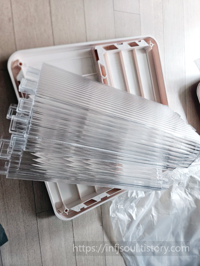 몰리 회전책장(5단) 조립순서