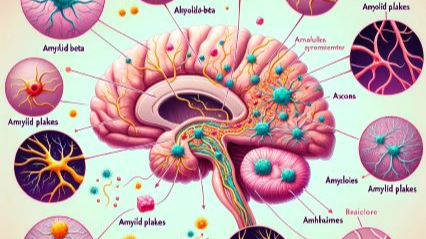 알츠하이머-알츠하이머에 걸린 뇌