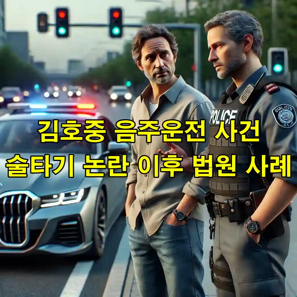 김호중 음주운전 사건 술타기 논란/ 음주운전 처벌 강화 이후/ 실제 법원 판례