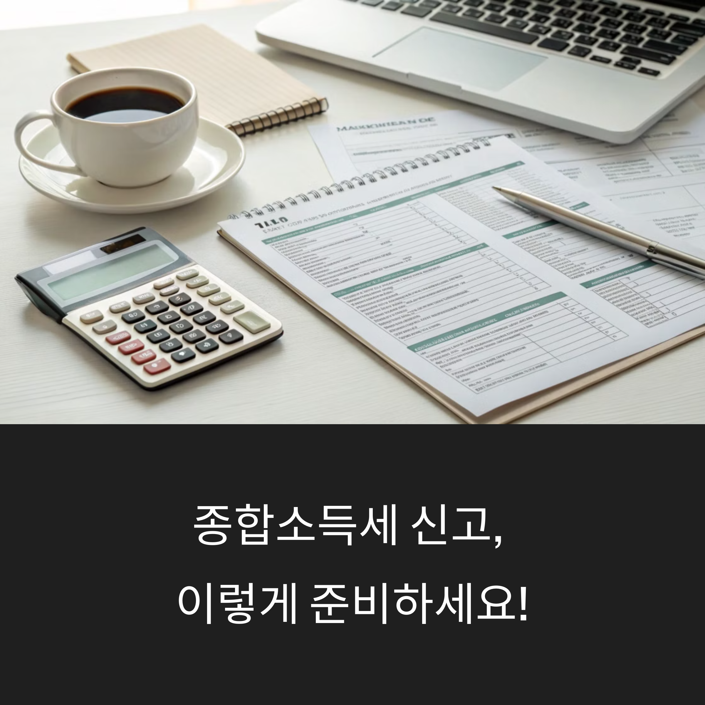 종합소득세 신고 서류, 빠짐없이 준비하는 체크리스트
