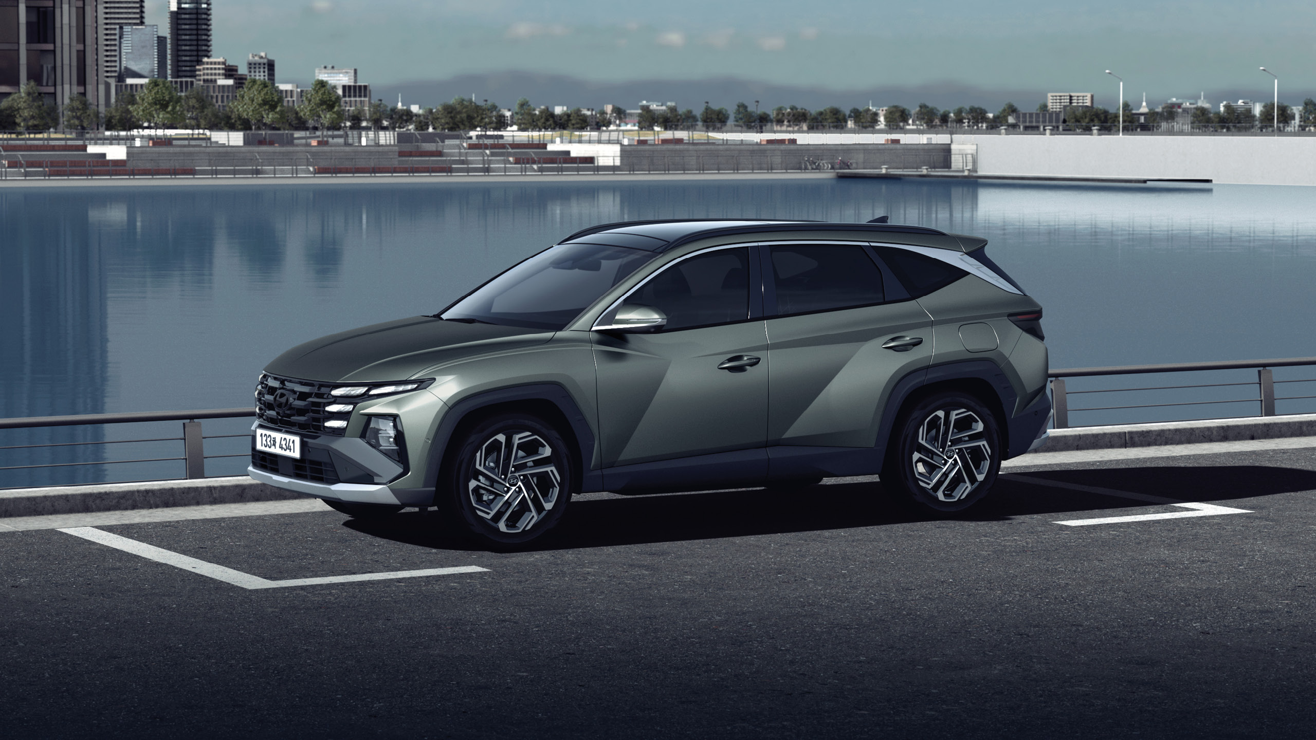 2024년 국산차 판매순위 7위 현대 투싼