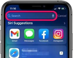 App Store icon and Instagram search