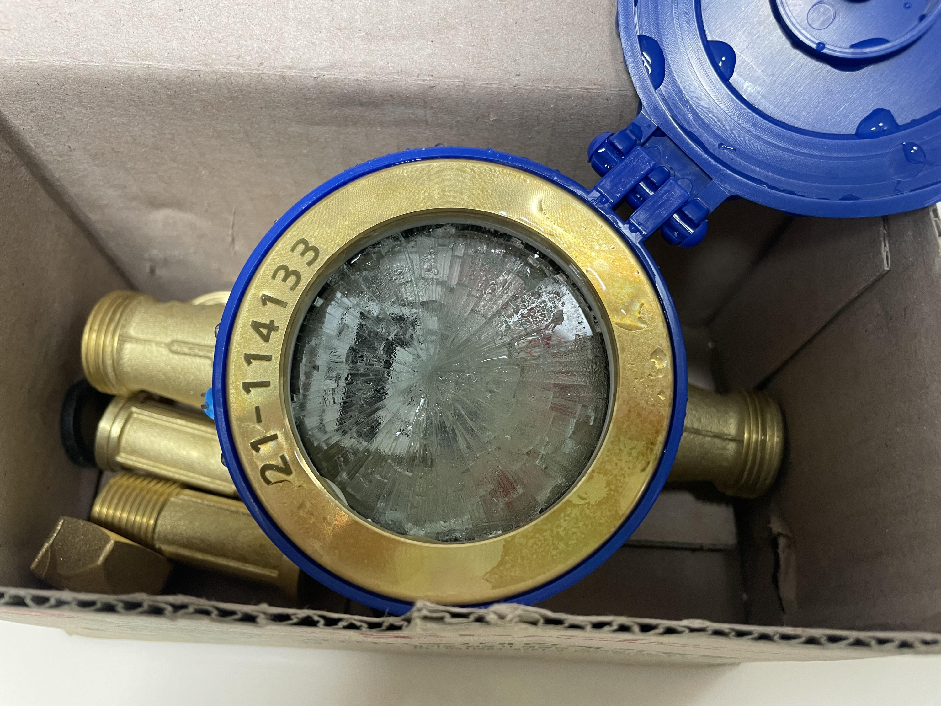 냉수 수도계량기