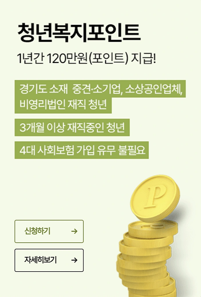 경기도 청년복지포인트