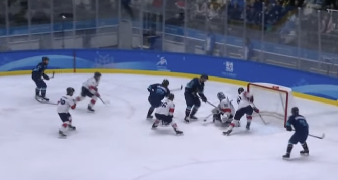 하얼빈 동계 아시안게임 아이스하키 카자흐스탄 역전패 2위 8강 진출