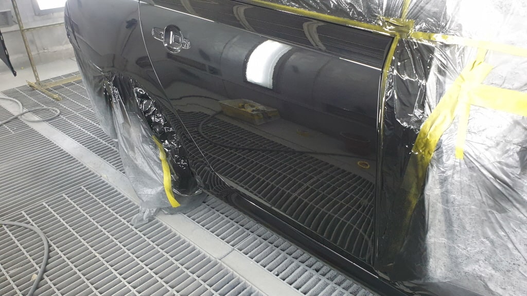 인천판금도색 - 뒤휀다 도색 후