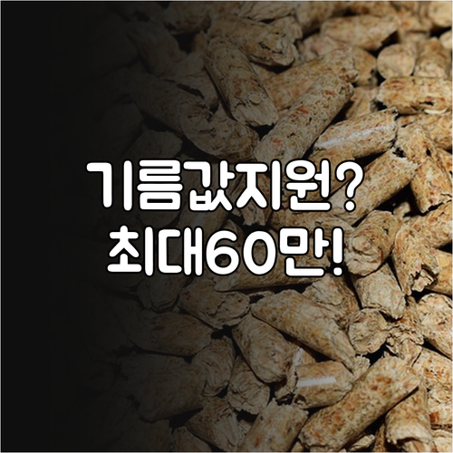기름값 지원금 최대 60만원 받는 조..