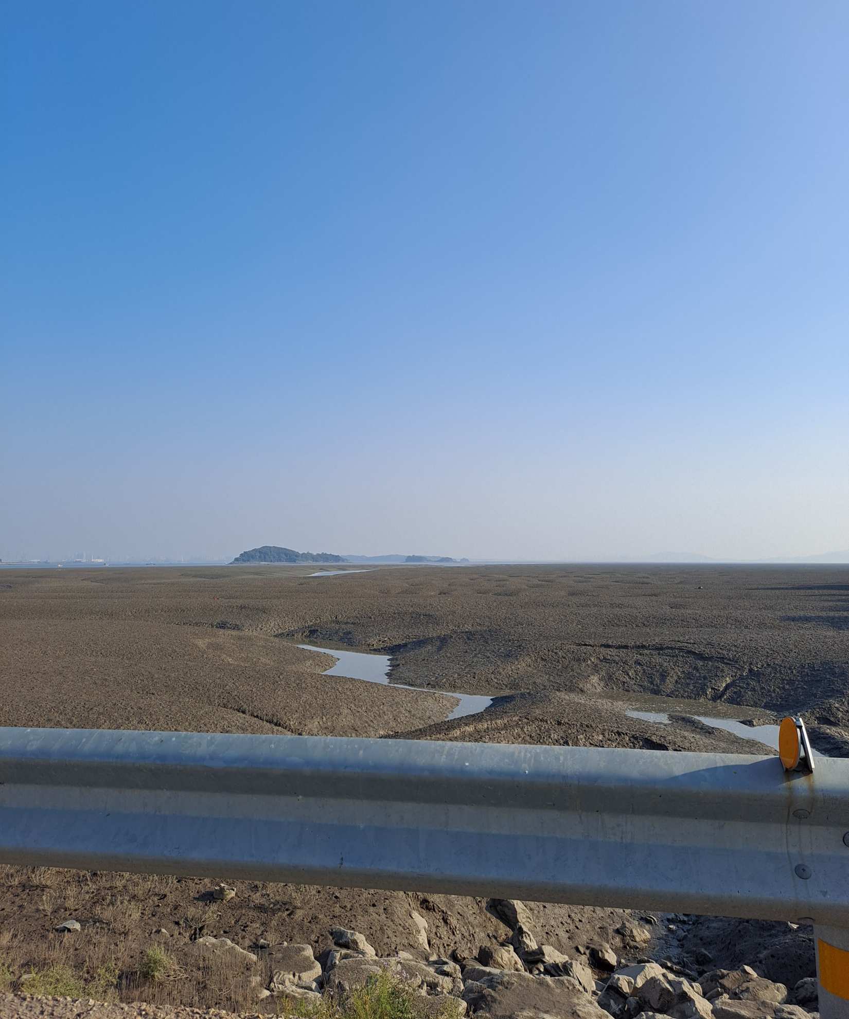 황산도 옆 갯벌