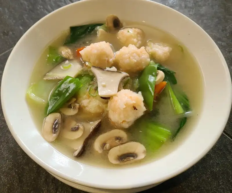 루위-새우완자탕면