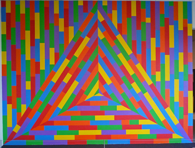 Smithsonian Hirshhorn - Sol LeWitt 2003 Wall Painting 1113