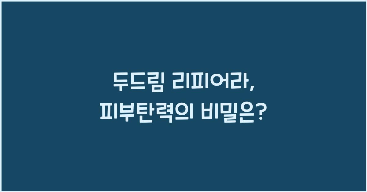 두드림 리피어라