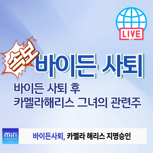 바이든사퇴 관련주