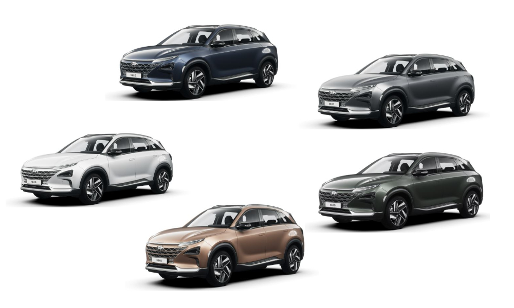 넥쏘 외관 색상