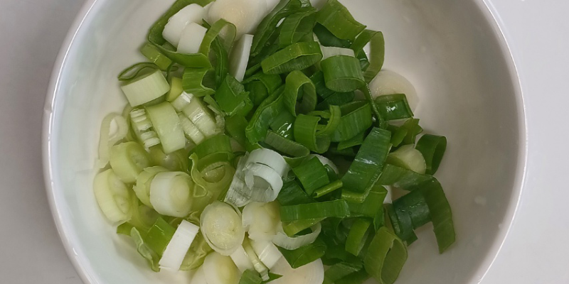 파 손질하기