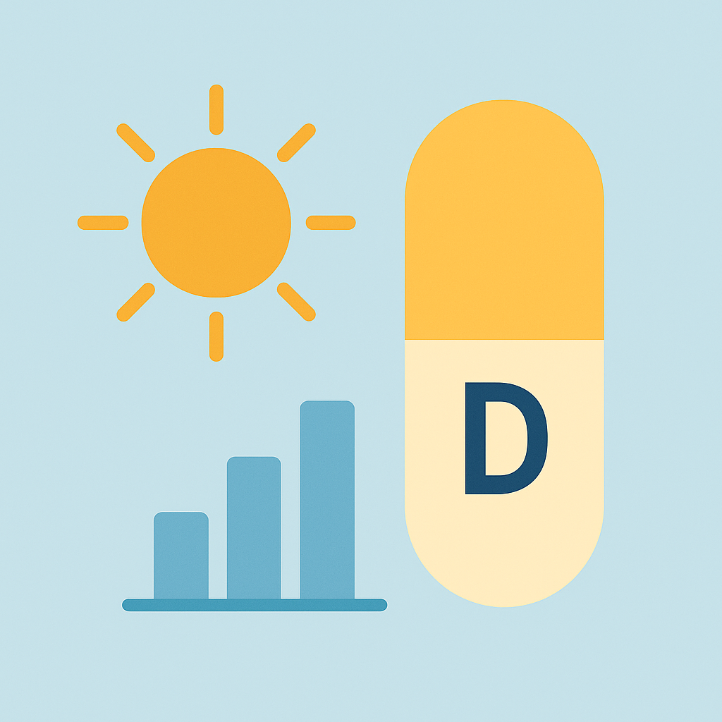 비타민 D 최적 수치 - 사진