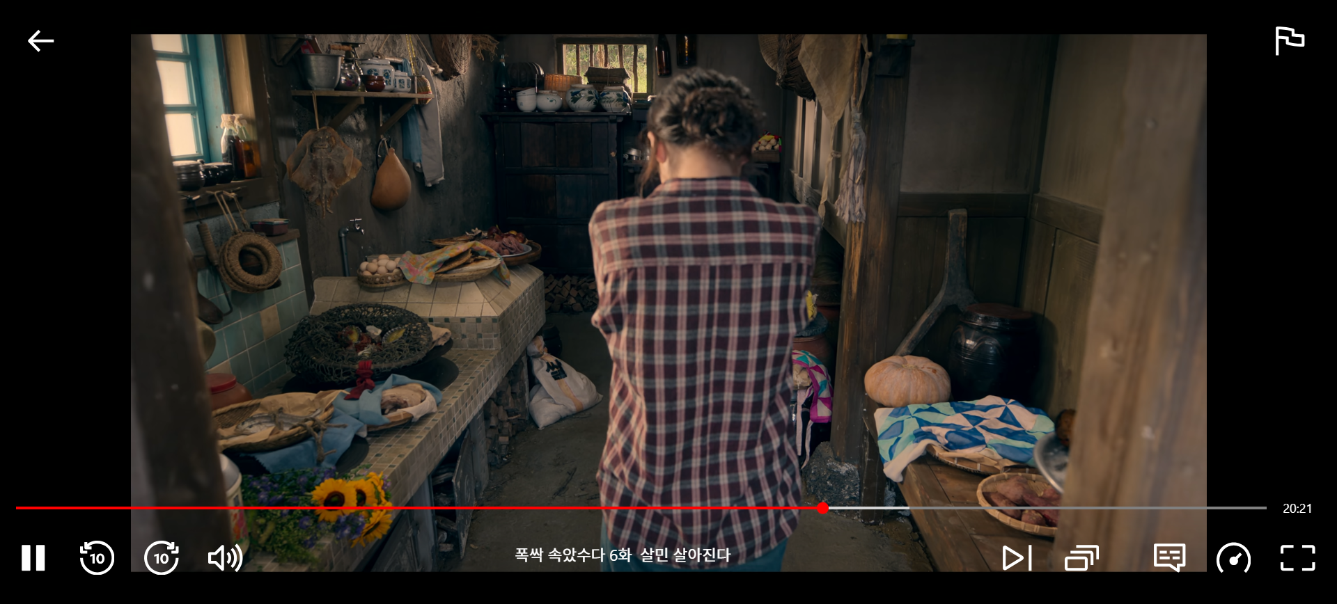 감사의눈물:애순,유채꽃이 혼자피나