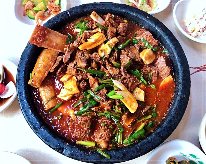 경남 거창 맛집 소갈비찜