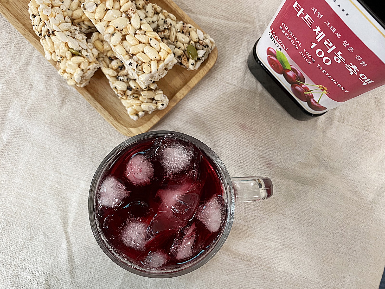 체리 주스와 쌀과자 3