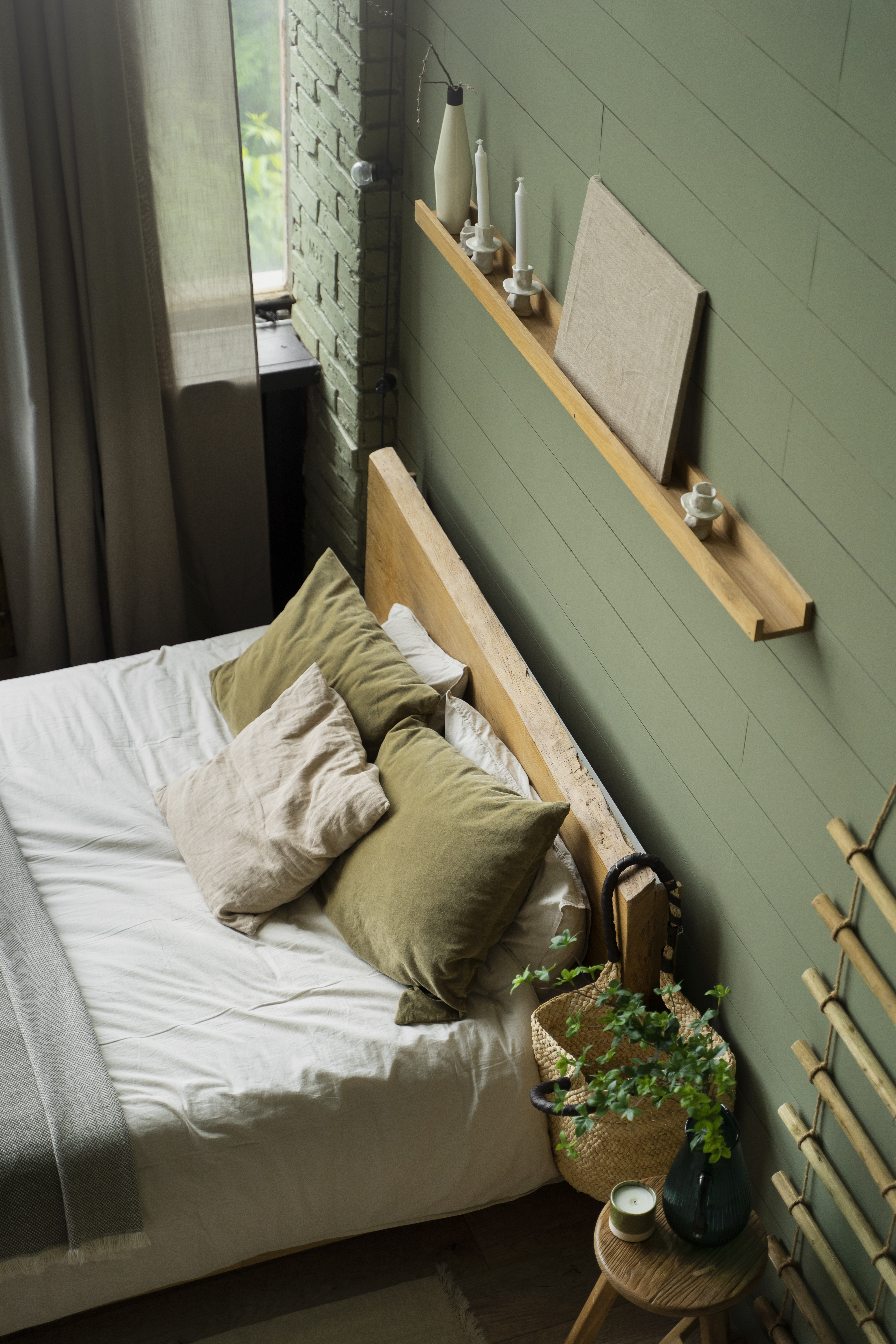 이상적인 수면 환경을 보여주는 침실 이미지