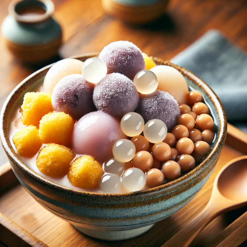 대만의 쫀득한 감자떡, ‘타로볼(Taro Ball, 芋圓)’의 모든 것