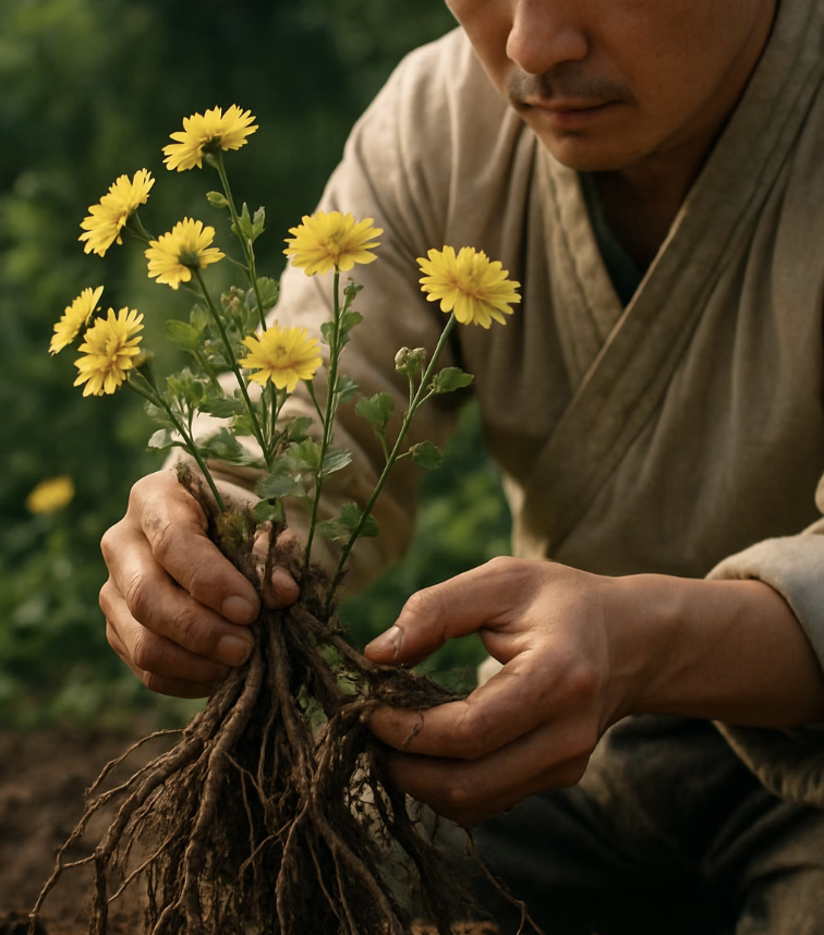 정원을 넓히는 즐거움, 포기나누기
