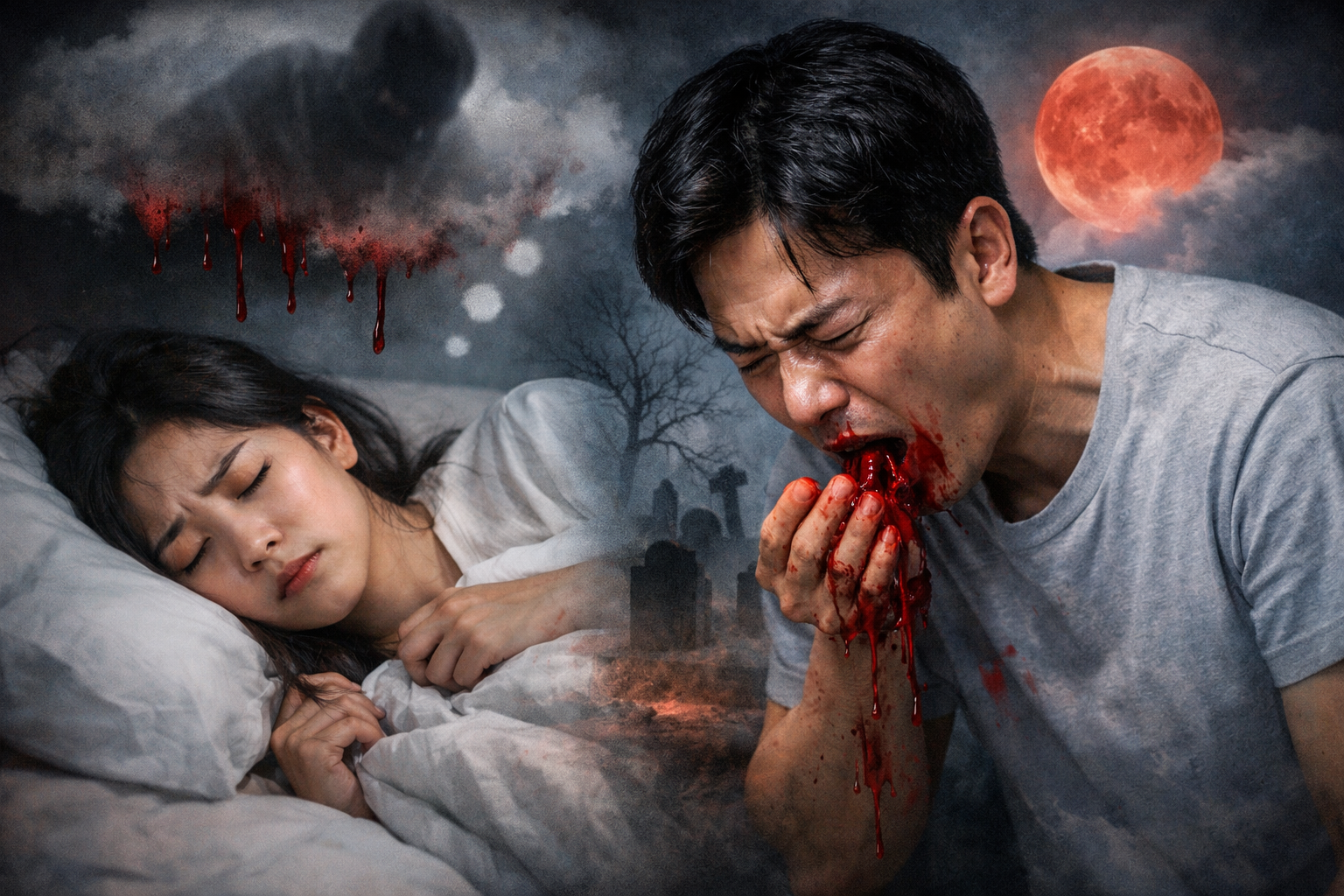 피 토하는 꿈
