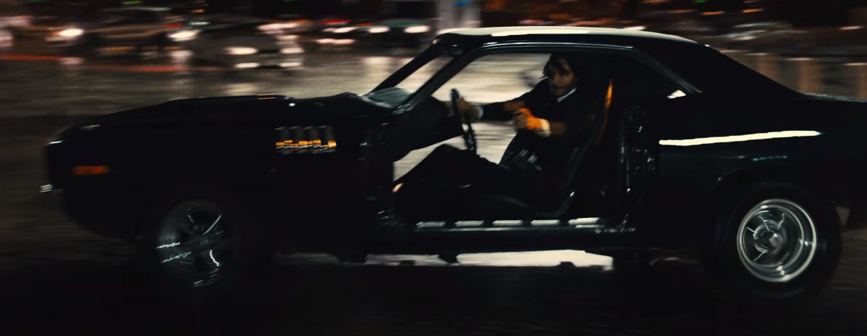 John Wick: Chapter 4 존윅4
결투 장소로 가는 길 차량 액션 장면
1971 Plymouth Barracuda