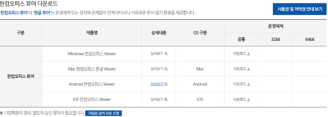 뷰어-다운로드-적용가능범위
